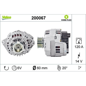 Generátor VALEO 200067