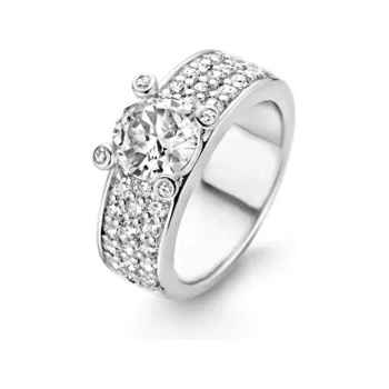 Image 1 of Ti Sento Milano Дамски пръстен Ti Sento Milano - 1493ZI/54 (1493ZI/54)