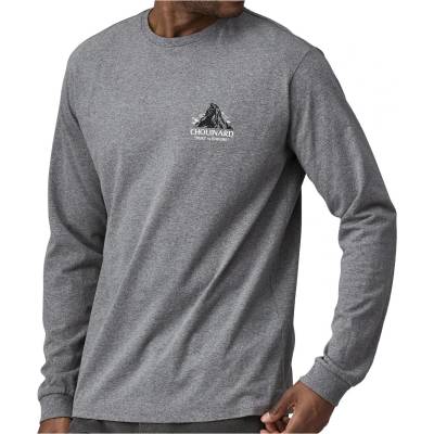 Patagonia Мъжка блуза с дълъг ръкав Patagonia L/S Chouinard Crest Responsibili-Tee Longsleeve - Gravel Heather - размер XS (216-4278-0311)