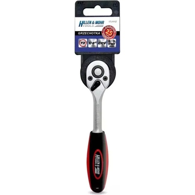 DEDRA-EXIM Račňa 1/4", 72T, CRV 6140, rovná 17J111Z