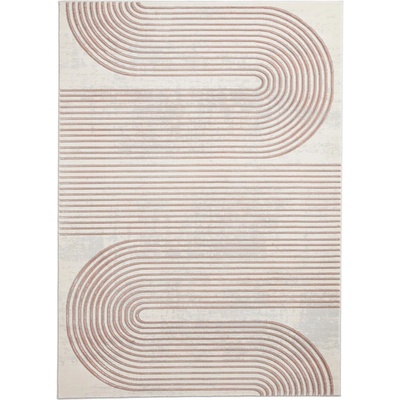 Think Rugs Kилим в светлосиво и розово 80x150 cm Apollo - Think Rugs (APO2683GRYRSE0815)