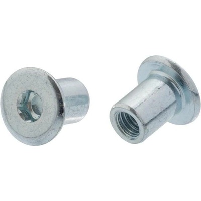 Spojovací článek nábytkářský JCN M6x12 ZB hlava 17 mm, tělo 9 mm