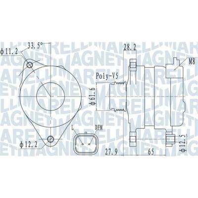 generátor MAGNETI MARELLI 063732016010