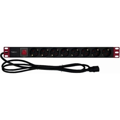 TECHLY 8 Plug 2 m (365733)