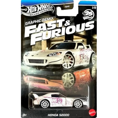 Mattel Hot Wheels Silver Series Fast and Furious Honda S2000