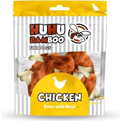 HuhuBamboo Kost s kuřecím masem 250 g