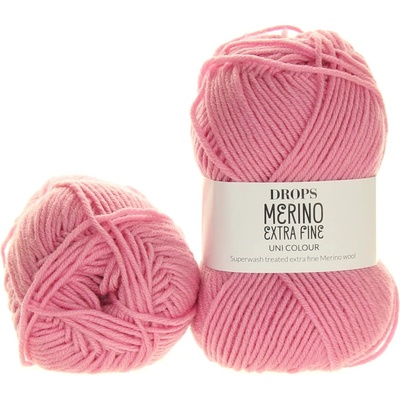 Drops Merino Extra Fine 25 růžová