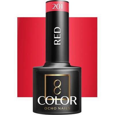 Ocho Nails lak na nechty červený 201 5 g