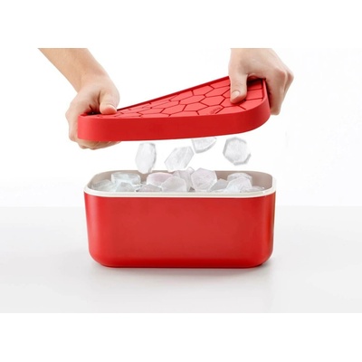 Box a forma na led v jednom, Ice Box, červená - Lékué