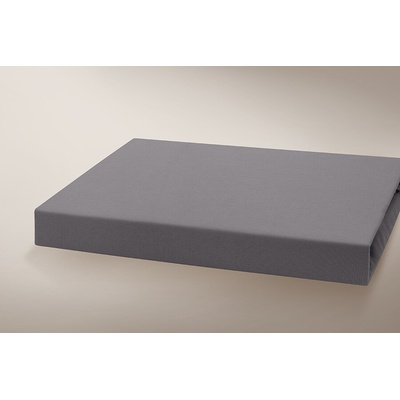 Kneer Prestieradlo Single Jersey Schiefer 90x200