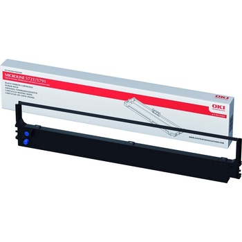 OKI 44173406, черно, оригинална боядисваща лента (44173406)