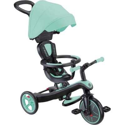 Globber Триколка 4 в 1 globber explorer trike със сенник - ментово зелена