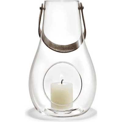 Skleněná lucerna Design With Light Clear 25 cm Holmegaard