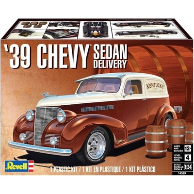 MONOGRAM Revell 1939 Chevy Sedan Delivery Plastic ModelKit auto 4529 1:24
