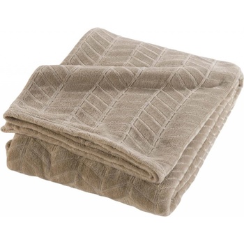 Douceur d'intérieur polyester béžová Deka 180x220