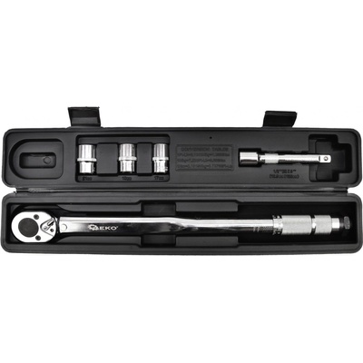 Geko momentový klíč 1/2" 28-210Nm + nástavce a prodlužovací díl G10064