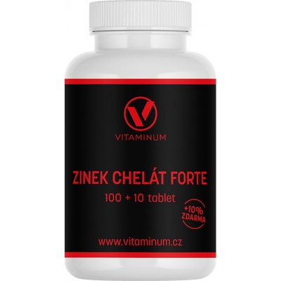 Vitaminum Zinek chelát Forte 25 mg 110 tablet