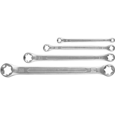 Yato Sada kľúčov očkových torx E6xE24 4ks YT-0530