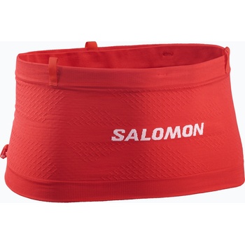 Salomon Колан за бягане Salomon Advance Skin Seamless flame scarlet/white