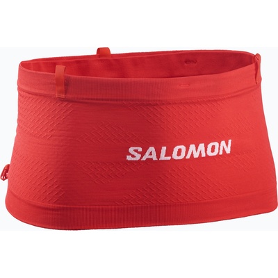 Salomon Колан за бягане Salomon Advance Skin Seamless flame scarlet/white