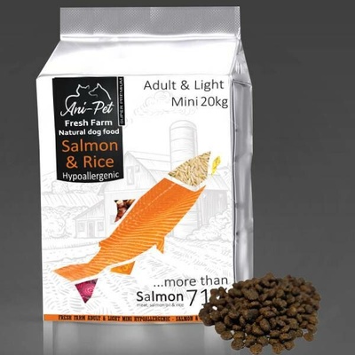 Fresh Farm Adult & Light Mini Salmon & Rice 15 kg