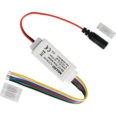 Matter přijímač – řízení RGB+CCT (5 kanálů), max. 3.5A, 5–24VDC, bílý, IP20