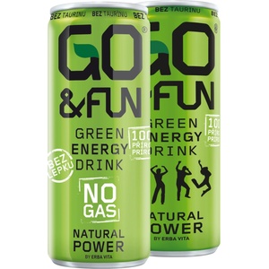 Erba Vita Go & Fun Mix пакет енергийни напитки 250мл 12 бр