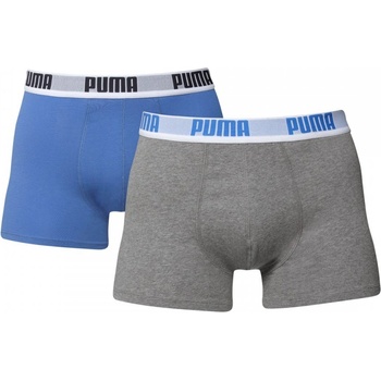 Puma 521015001 basic boxer 417 Blue Gray 2 Pack