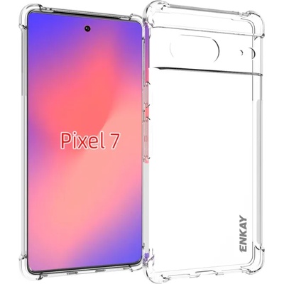 Google Pixel 7 Удароустойчив ENKAY Силиконов Калъф и Протектор