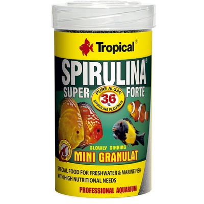 Tropical Супер Спирулина Форте Мини Гранули 100 мл
