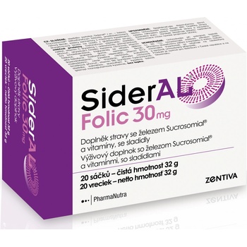 Sideral Folic 30 mg 20 sáčků