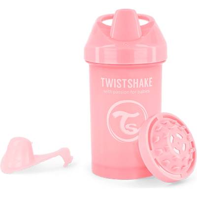 Чаша за прохождащи Twistshake 300 мл 8+ м Pastel Pink (7350083122735)