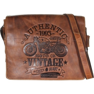 GreenBurry kožená taška Cafe- Racer 0833-25