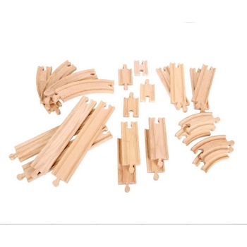 koľaje Bigjigs Set 24 dielov