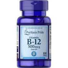 Puritan's Pride Vitamin B-12 500 mcg 100 Tablets