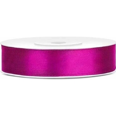 Saténová stuha fuchsia 12 mm x 25 m