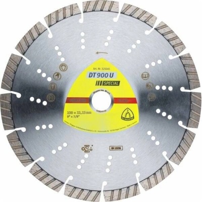 Klingspor Segment Diamond Disc 230mm x 2,6 mm x 22 mm (325045)
