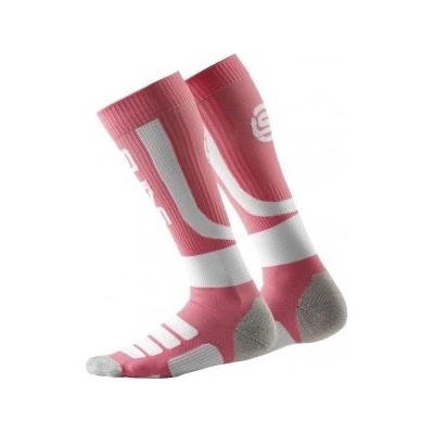 Skins kompresní podkolenky Essentials Active Peach/White