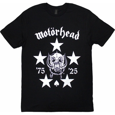 Motörhead tričko 50 Years BMG Logo čierna