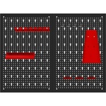 Kraft&Dele Метален перфориран панел за инструменти KraftDele KD11896/ 80x60см (KD11896)