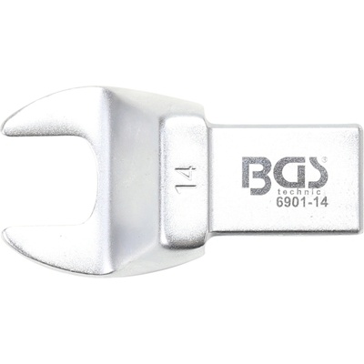 BGS Technic Nástrčný plochý kľúč 14 mm upnutie 14 x 18 mm BGS 6901-14