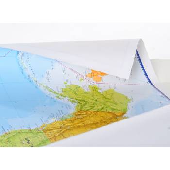 Albedo39 Grónsko - satelitní mapa 70 x 110 cm Varianta: bez rámu v tubusu, Provedení: papírová mapa
