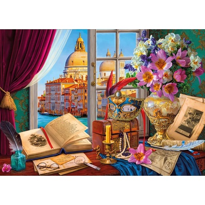 KS Games - Puzzle Venice Still Life - 500 piese