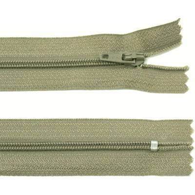 Spirálový zip no.3 nerozepínací 22cm - více barev color: 695 taupe béžová