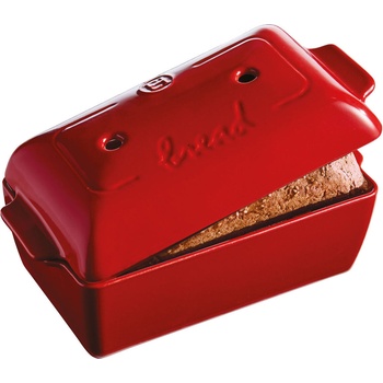 Emile Henry Форма за печене на хляб, 2, 2 л, червена (EH345504)