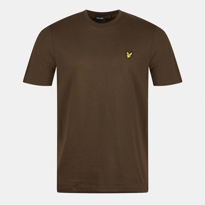 Lyle and Scott Тениска Lyle and Scott Basic Logo T Shirt - Olive W485