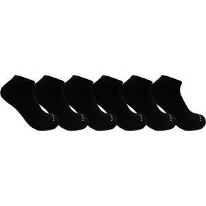 Firetrap Мъжки чорапи Firetrap 6Pk Trnr Sock Mens - Black