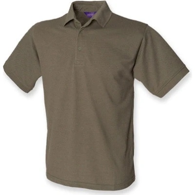 Henbury pánske polo tričko H400 olive