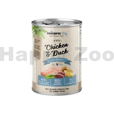 Chicopee Dog Junior Pure Chicken & Duck 400 g