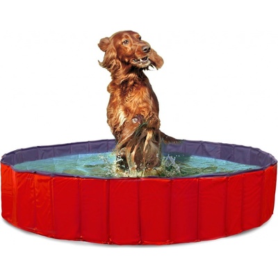 Karlie-Flamingo Bazén pre psov zelený/modrý 120 x 30 cm